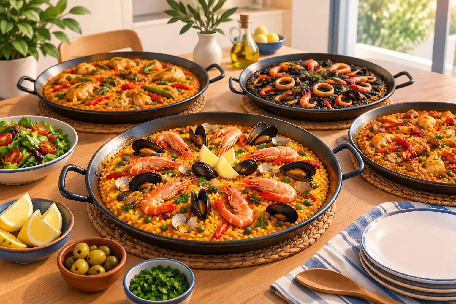 10 ideas de paella para celebrar en casa